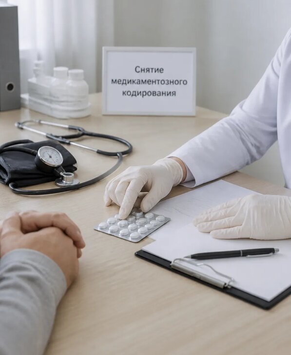 Снятие медикаментозного кодирования в Добрянке от 5051 р. | Медзона